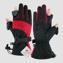 Luvas de Inverno MOUNT TEC à Prova D'Água com Tela Sensível ao Toque - Vermelha/Preta XL Luvas de Inverno MOUNT TEC à Prova D'Água com Tela Sensível ao Toque - Vermelha/Preta XL