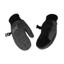 Luvas de inverno para crianças ao ar livre, Kinco, tamanho S, preto, cinza