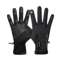 Luvas De Inverno Para Motocicleta, Forradas Com Lã Térmica, À Prova D'água, Antiderrapantes, Com