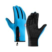 Luvas De Inverno Para Motocicleta, Masculinas E Femininas, À Prova De Vento, Antiderrapante, Tela