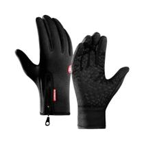 Luvas De Inverno Para Motocicleta Para Homens E Mulheres, À Prova De Vento, Antiderrapantes, Com