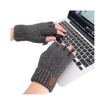 Luvas De Inverno Quentes Para Homens, Luvas De Lã Tricotadas De Cinco Dedos Para Mulheres E Luvas De Inverno Quentes Para Homens, Luvas De Lã Tricotadas De Cinco Dedos Para Mulheres E