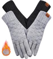 Luvas de Inverno REACH STAR 3 Dedos com Tela Sensível ao Toque e Aquecimento