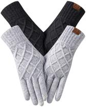 Luvas de inverno REACH STAR Touchscreen Thermal Knit, 2 pares