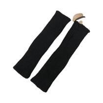 Luvas De Inverno Sem Dedos Tricotadas Femininas Y2K Aquecedores De Braço Cosplay Anime Punk Gótico