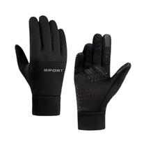 Luvas De Inverno Unissex Quentes Com Tela Sensível Ao Toque, À Prova De Vento E Frio Para Ciclismo,