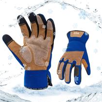 Luvas de jardinagem Vgo... Inverno para homens impermeável azul M Luvas de jardinagem Vgo... Inverno para homens impermeável azul M
