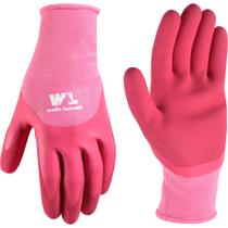 Luvas de jardinagem Wells Lamont femininas rosa resistentes à água L Luvas de jardinagem Wells Lamont femininas rosa resistentes à água L