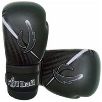 Luvas de Kick Boxe Muay Thai Injetada - Athrox - Preta - Par