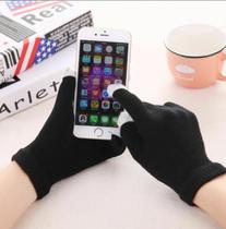 Luvas De Lã Touch Screen Celular Tablet Quentinha Inverno Luvas De Lã Touch Screen Celular Tablet Quentinha Inverno