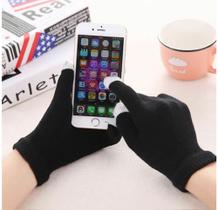 Luvas De Lã Touch Screen Celular Tablet Quentinha Inverno