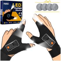 Luvas de lanterna LED PARIGO impermeáveis para homens e mulheres