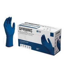 Luvas de látex AMMEX GLOVEPLUS HD Medical Blue XLarge 50 unidades