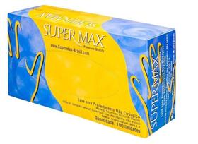 Luvas de Látex com Pó - 100 unidades - Super Max