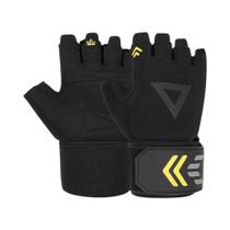 Luvas De Levantamento De Peso Respiráveis E Antiderrapantes Com Suporte Para Pulso Para Academia,