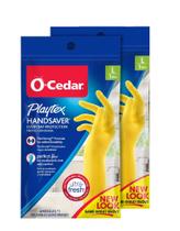 Luvas de limpeza de borracha Playtex HandSaver reutilizáveis (2 pares)