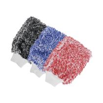 Luvas De Limpeza De Carro Em Microfibra Macia, Acessórios Para Lavagem De Carro De Alta Densidade E Luvas De Limpeza De Carro Em Microfibra Macia, Acessórios Para Lavagem De Carro De Alta Densidade E