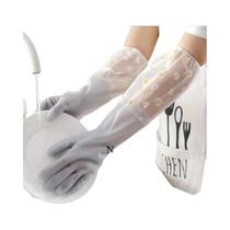 Luvas De Limpeza De Látex Impermeáveis Para O Inverno, Resistentes Ao Uso, Quentes, Para Lavar Louça Luvas De Limpeza De Látex Impermeáveis Para O Inverno, Resistentes Ao Uso, Quentes, Para Lavar Louça