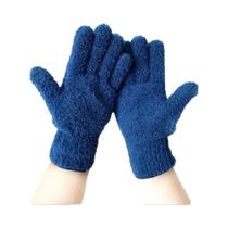 Luvas De Limpeza De Microfibra Coral Fleece Com Cinco Dedos Para Remoção De Poeira, Absorventes,