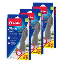 Luvas de limpeza Playtex Living Reutilizáveis de Borracha Pequenas, Pacote com 3