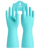 Luvas de limpeza reutilizáveis para lavar louça PACIFIC PPE Green M