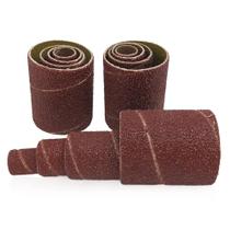 Luvas de lixar LINE10 Tools Spindle, pacote com 12, 5 cm, 60, 80, 120 Luvas de lixar LINE10 Tools Spindle, pacote com 12, 5 cm, 60, 80, 120