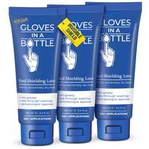 Luvas de loção de proteção em um frasco de 100 mL (pacote com 3)