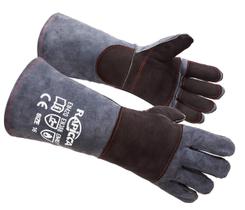 Luvas de Manuseio de Animais RAPICCA - À Prova de Mordidas - Couro 40cm