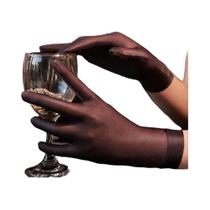 Luvas De Meia-Calça Femininas Sensuais, De Alta Elasticidade, Ultrafinas, Com Brilho Oleoso,