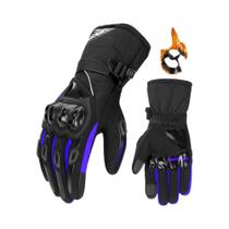 Luvas De Motocicleta À Prova d'Água E À Prova De Vento Com Tela Sensível Ao Toque Para 4 Estações