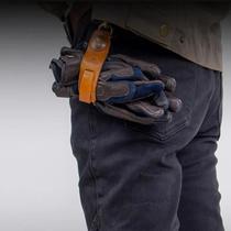 Luvas De Motocicleta De Couro Genuíno Retrô Com Fivela Para Harley, 3 Cores, Clipe De Chave Uglybros