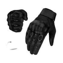 Luvas De Motocicleta Em Couro PU Com Dedos Completos, Equipamento De Proteção Para Corrida E Luvas De Motocicleta Em Couro PU Com Dedos Completos, Equipamento De Proteção Para Corrida E