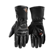 Luvas De Motocicleta Para Homens, Quentes E Impermeáveis, Com Tela Sensível Ao Toque, Luvas