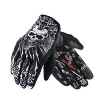 Luvas De Motocicleta Retro Para Verão Com Tela Sensível Ao Toque, Antiderrapantes E Resistentes Ao