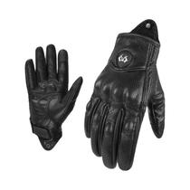 Luvas De Motocicleta Retro Unissex De Verão Em Couro Para Motocross E Ciclismo Com Proteção Em Couro Luvas De Motocicleta Retro Unissex De Verão Em Couro Para Motocross E Ciclismo Com Proteção Em Couro