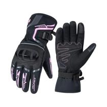 Luvas De Motocicleta Térmicas Impermeáveis E À Prova De Vento Para Mulheres Na Cor Rosa Luvas De Motocicleta Térmicas Impermeáveis E À Prova De Vento Para Mulheres Na Cor Rosa