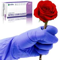 Luvas de nitrilo descartáveis Medtecs Medical Grade 200 unidades