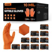Luvas de nitrilo descartáveis UYKKE 10mil Heavy Duty XL (1001) Luvas de nitrilo descartáveis UYKKE 10mil Heavy Duty XL (1001)
