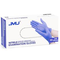 Luvas de nitrilo JMU Medical 200 unidades XS sem látex azul violeta