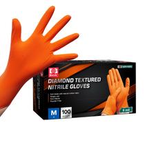 Luvas de nitrilo Jointown Basic Heavy Duty Mechanic M Orange