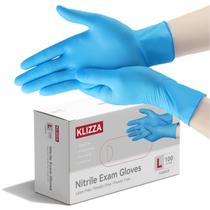 Luvas de nitrilo KLIZZA descartáveis sem látex, sem pó, 100 unidades Luvas de nitrilo KLIZZA descartáveis sem látex, sem pó, 100 unidades