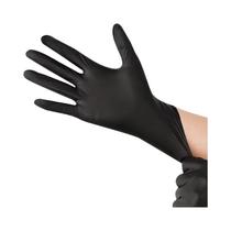 Luvas De Nitrilo Pretas Descartáveis 30 60 100PCS Para Limpeza, Cabeleireiro, Tatuagem De Animais,
