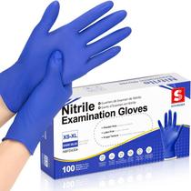 Luvas de Nitrilo Schneider Azul-Escuro Sem Látex Tamanho Grande 100 un. Luvas de Nitrilo Schneider Azul-Escuro Sem Látex Tamanho Grande 100 un.