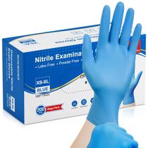 Luvas de Nitrilo Schneider para Exame, Azuis, 200 unidades, Tamanho Médio Luvas de Nitrilo Schneider para Exame, Azuis, 200 unidades, Tamanho Médio