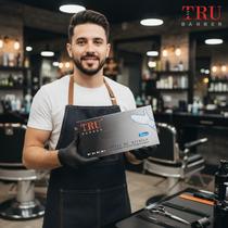 Luvas de Nitrilo Tru Barber Profissional