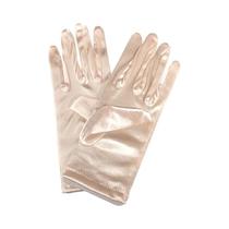 Luvas De Noiva Longas De Cetim Branco Marfim Para Mulheres, Luvas De Dedo Inteiro Para Ópera, Festa