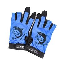 Luvas De Pesca Antiderrapantes E Respiráveis De Secagem Rápida Com 3 Dedos Para Esportes Ao Ar Livre