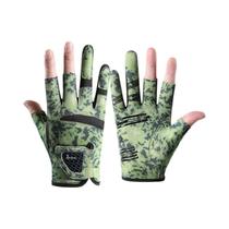 Luvas De Pesca Antiderrapantes Finas E Respiráveis De Dedos Cortados Para Ciclismo Ao Ar Livre