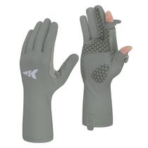 Luvas de pesca KastKing Sol Armis Pro UPF50+ para homens e mulheres