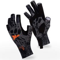Luvas de pesca KastKing Sol Armis Sun UPF50+ Blackout Prym1